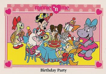 1991 Impel Minnie 'N Me #10 Birthday Party Front