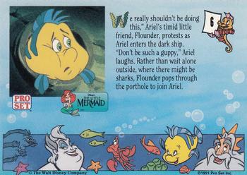 1991 Pro Set The Little Mermaid #6 We really shouldn't be doing this,