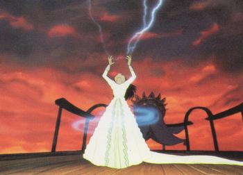 1991 Pro Set The Little Mermaid #74 But it is too late! The sun has set, and Ari Front