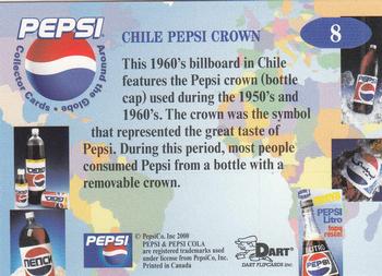 2000 Dart Pepsi Around the Globe #8 Chile Pepsi Crown Back