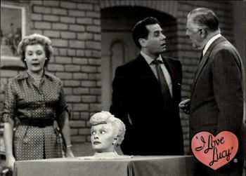 2001 Dart I Love Lucy 50th Anniversary #23 Lucy Becomes a Sculptress Front