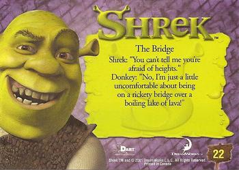 2001 Dart Shrek #22 The Bridge Back