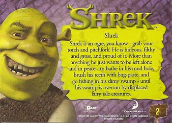 2001 Dart Shrek #2 Shrek Back