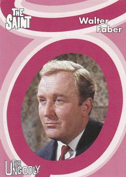 2003 Cards Inc. Best of the Saint #50 Walter Faber (Robert Hardy) Front