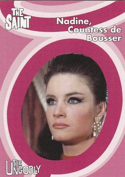 2003 Cards Inc. Best of the Saint #53 Nadine, Countess de Bousser (Kate O'Mara) Front
