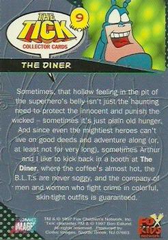 1997 Comic Images The Tick #9 The Diner Back
