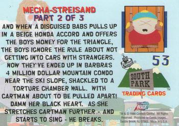 1998 Comic Images South Park #53 Mecha-Streisand: Part 2 of 3 Back