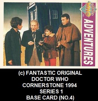 1994 Cornerstone Doctor Who Series 1 #4 Marco Polo Front