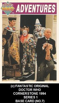 1994 Cornerstone Doctor Who Series 1 #7 The Celestial Toymaker Front