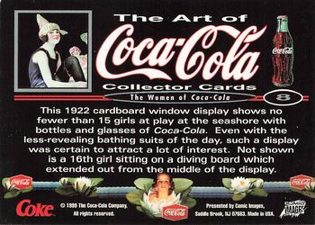 1999 Comic Images The Art of Coca-Cola #8 This 1922 cardboard window display shows Back