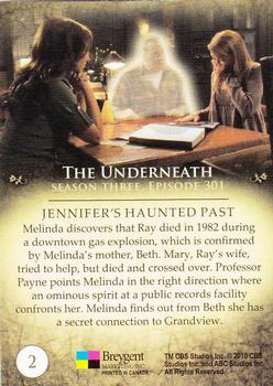 2010 Breygent Ghost Whisperer Seasons 3 & 4 #2 Jennifer's Haunted Path Back