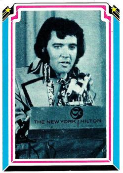 1978 Donruss Elvis Presley #3 Elvis introduced his famous wiggle... Front