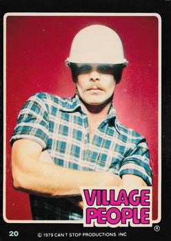 1979 Donruss Rock Stars #20 Village People (David Hodo) Front