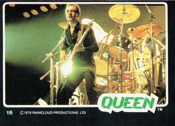 1979 Donruss Rock Stars #16 Queen (John Deacon) Front