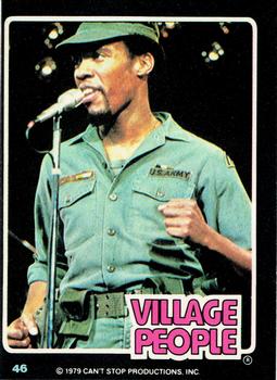 1979 Donruss Rock Stars #46 Village People (Alex Briley) Front