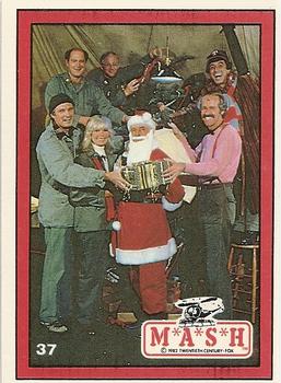 1982 Donruss M*A*S*H #37 Christmas at the 4077th Front