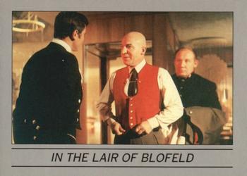 1993 Eclipse James Bond Series 2 #38 In the Lair of Blofeld Front