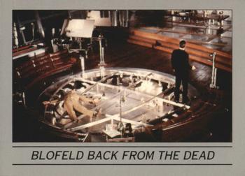 1993 Eclipse James Bond Series 2 #72 Blofeld Back from the Dead Front