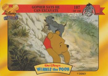 1993 Dynamic Disney Classics #107 Winnie the Pooh Front