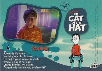 2003 Comic Images The Cat in the Hat #4 Conrad Back