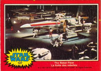 1977 O-Pee-Chee Star Wars #127 The Rebel Fleet Front