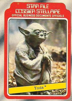 1980 O-Pee-Chee The Empire Strikes Back #9 Yoda Front