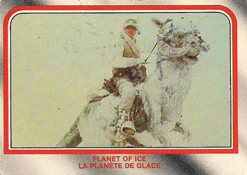1980 O-Pee-Chee The Empire Strikes Back #13 Planet of Ice Front