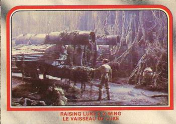1980 O-Pee-Chee The Empire Strikes Back #71 Raising Luke's X-wing Front