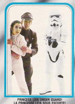 1980 O-Pee-Chee The Empire Strikes Back #219 Princess Leia Under Guard! Front