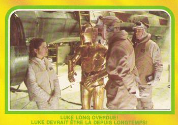 1980 O-Pee-Chee The Empire Strikes Back #301 Luke...Long Overdue! Front