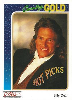 1992 Sterling Country Gold #4 Billy Dean Front