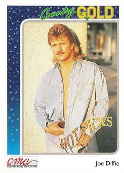 1992 Sterling Country Gold #6 Joe Diffie Front