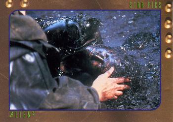 1992 Star Pics Alien 3 #3 I don't know how long the Emergency Evacuation Veh Front