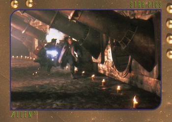 1992 Star Pics Alien 3 #13 They must have come face-to-face with the Alien in Front
