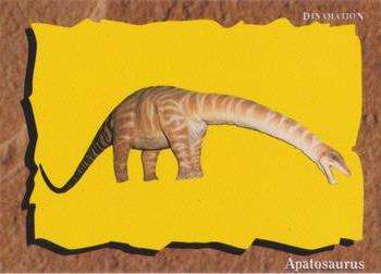 1992 Star Pics Dinamation Dino #10 Apatosaurus Front