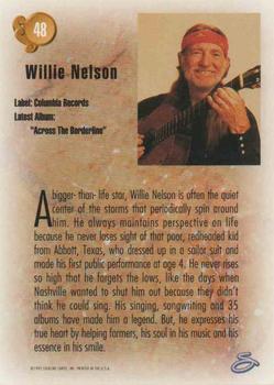 1993 Sterling Country Gold 2 #48 Willie Nelson Back