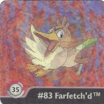 1999 ArtBox Pokemon Action Flipz Series One #35 #83 Farfetch'd Front