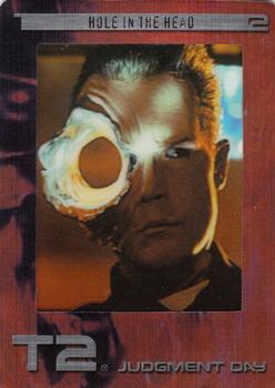 2003 ArtBox Terminator 2 FilmCardz #64 Hole in the Head Front