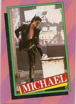 1984 Topps Michael Jackson #2 Michael Jackson won an amazing 8 Grammy Awards in… Front