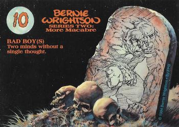 1994 FPG Bernie Wrightson II #10 Bad Boy(s) Back