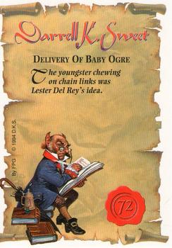 1994 FPG Darrell K. Sweet #72 Delivery of Baby Ogre Back