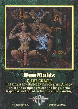 1994 FPG Don Maitz #5 The Oracle Back
