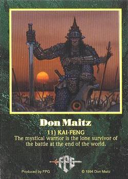 1994 FPG Don Maitz #11 Kai-Feng Back