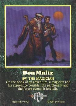 1994 FPG Don Maitz #89 The Magician Back