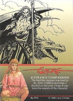 1994 FPG Larry Elmore #4 Strange Companions Back