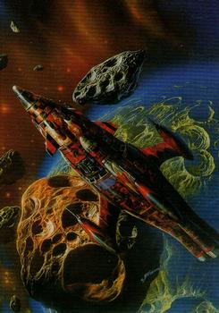 1995 FPG Bob Eggleton #21 Asteroid Pirates Front