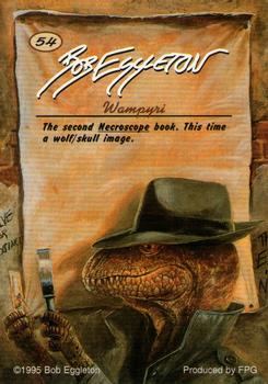 1995 FPG Bob Eggleton #54 Wampyri Back