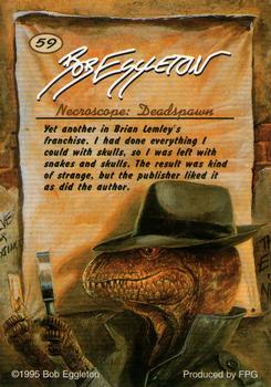 1995 FPG Bob Eggleton #59 Necroscope: Deadspawn Back