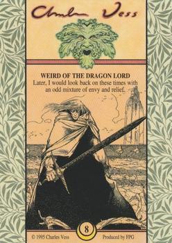 1995 FPG Charles Vess #8 Weird of the Dragon Lord Back