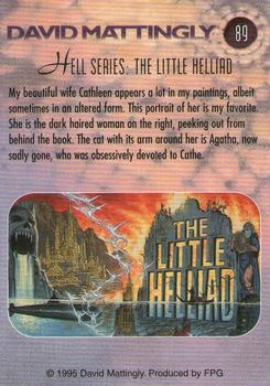 1995 FPG David Mattingly #89 Hell Series: The Little Helliad Back